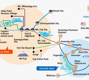 Fuji Hakone Pass 3 jours