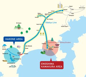 Hakoné Kamakura Pass 3 jours (zones)